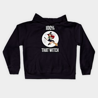 100% That Witch Kids Hoodie